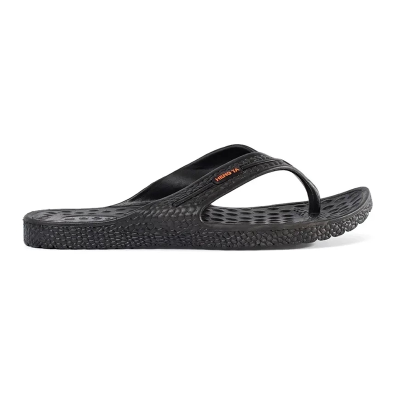 Flip -Flip -Flops pentru bărbați negri negru