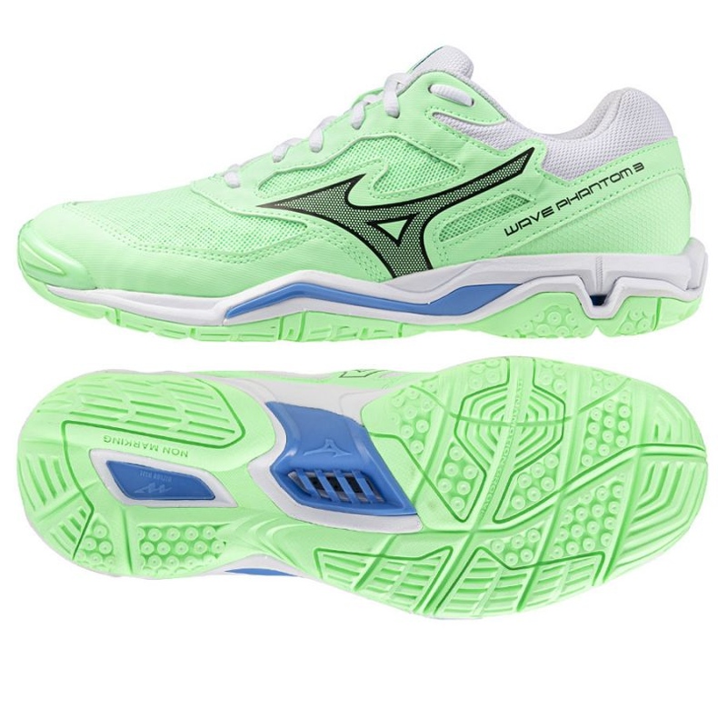 Mizuno Wave Phantom 3 X1GA226002 Pantofi de handbal verde