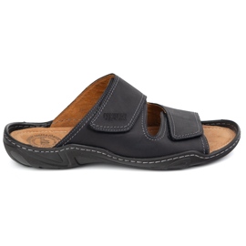 Olivier Flip Flip Flip Flip Flops 0048 Negru Nubuk