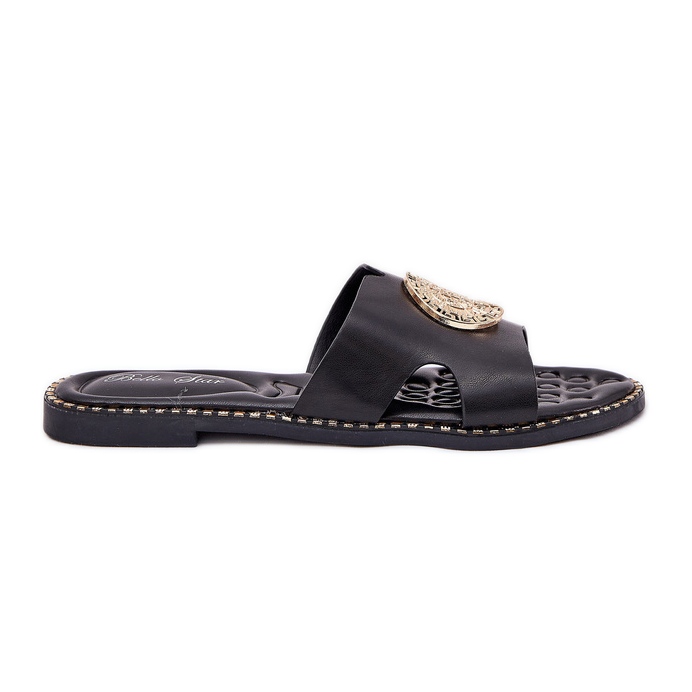 Flip -flops pentru femei cu detalii decorative oferte negre negru