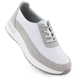 Openwork Sports Louns White Filippo DP6717 alb Openwork Sports Louns White Filippo DP6717 alb