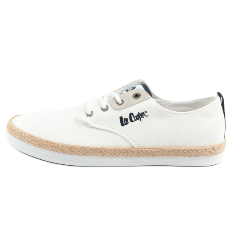 Lee Cooper LCW-25-02-3252M Pantofi adidași pentru bărbați Espadrilles White alb