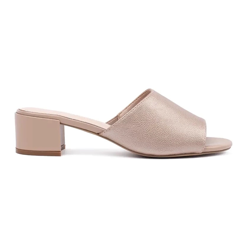 Beige Heels Sergio Leone bej