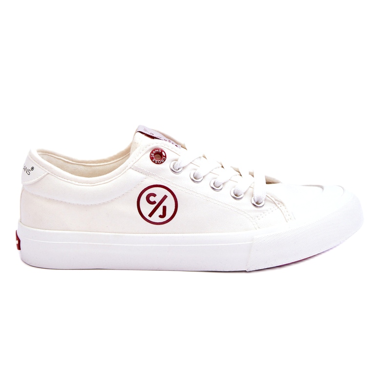 Pantofi de damă Cross Jeans Tesatura LL2R4043 Alb