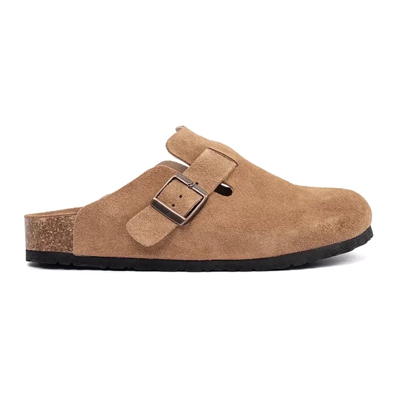 Goodin Flip -flops din piele maro Goodin Flip -flops din piele maro