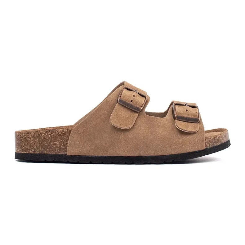 Goodin Flip -flops din piele maro Goodin Flip -flops din piele maro