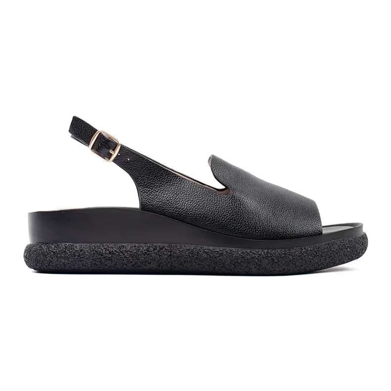 Goodin Sandale negre confortabile pentru femei negru