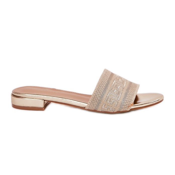 Flip -flops -flops -flops -Flops auriu de aur