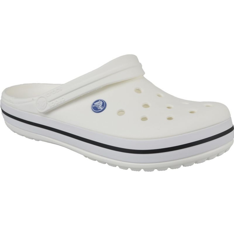 Crocs Crocband Flip-Flops în 11016-100 Medical alb Crocs Crocband Flip-Flops în 11016-100 Medical alb