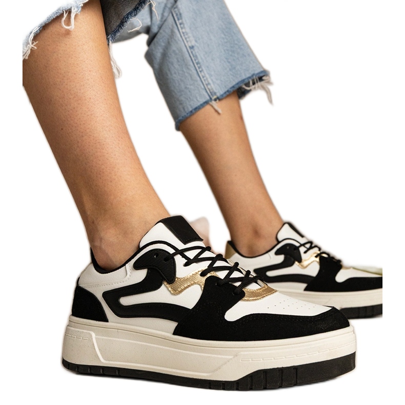 Adidași negri adidași sportivi pentru femei negru Adidași negri adidași sportivi pentru femei negru