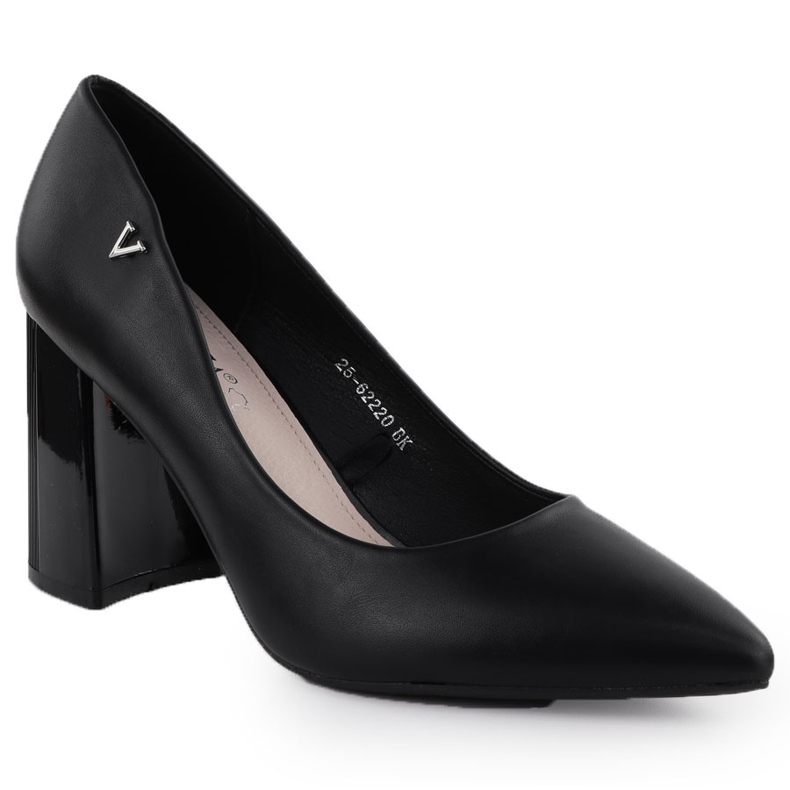 Pompe de femei pe postul decorativ Vinceza Black 62220 negru