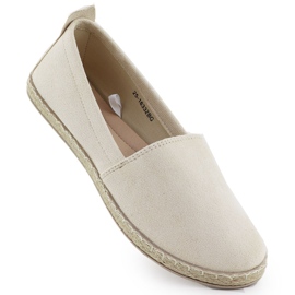 Espadrilles pentru femei Suede Beige Potocki PY16332 bej