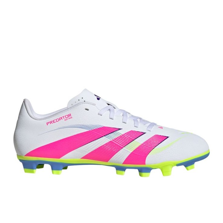 Adidas Predator Club FG/MG ID1323 Pantofi de fotbal alb Adidas Predator Club FG/MG ID1323 Pantofi de fotbal alb