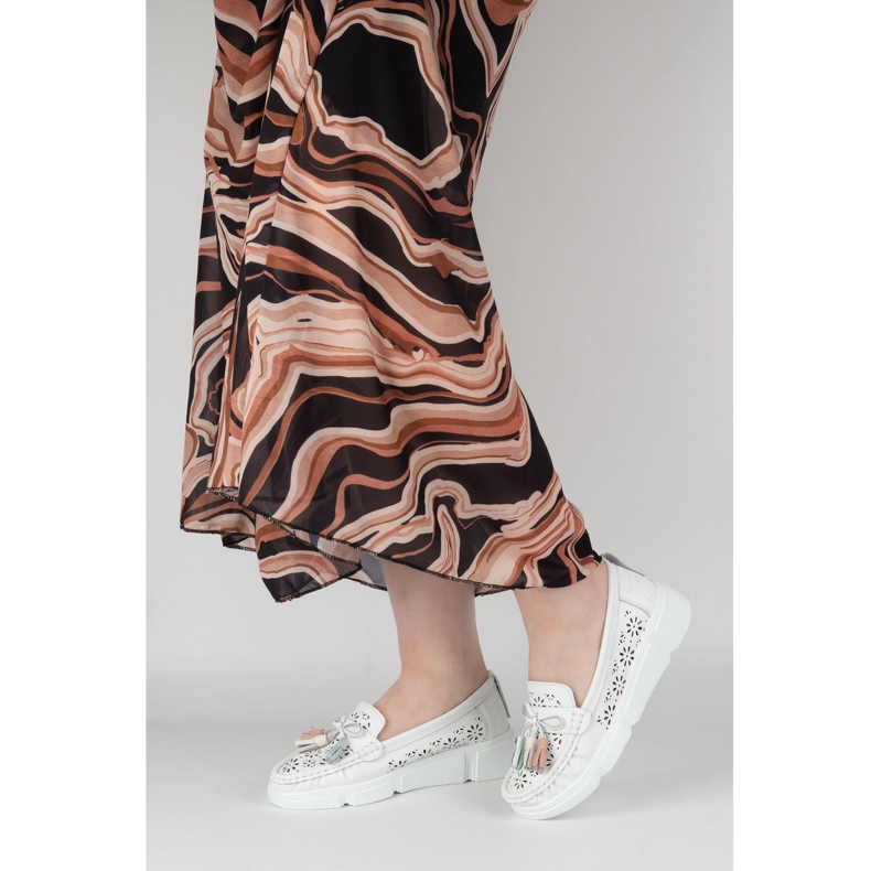 Filippo DP6705/25 Plăci din piele alb