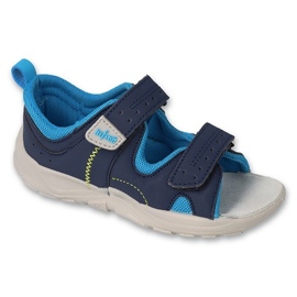 Befado Sandals Sandals Insert pentru copii 721p021 Navy Blue albastru