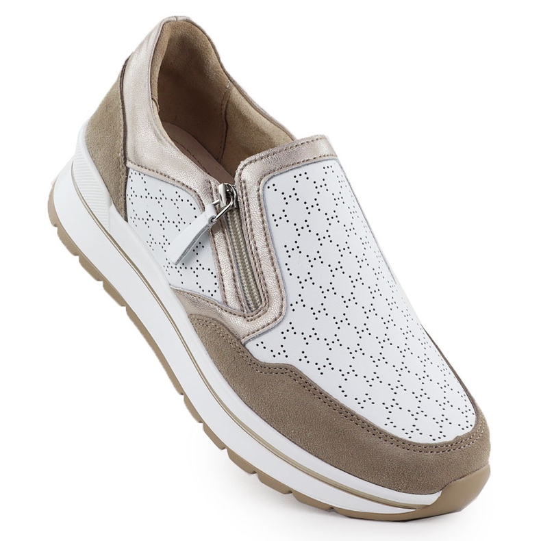 Pantofi sport din piele adidași Alb Filippo DP6777