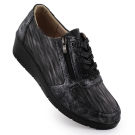 Pantofi sport negri Sabatina LH01 negru Pantofi sport negri Sabatina LH01 negru