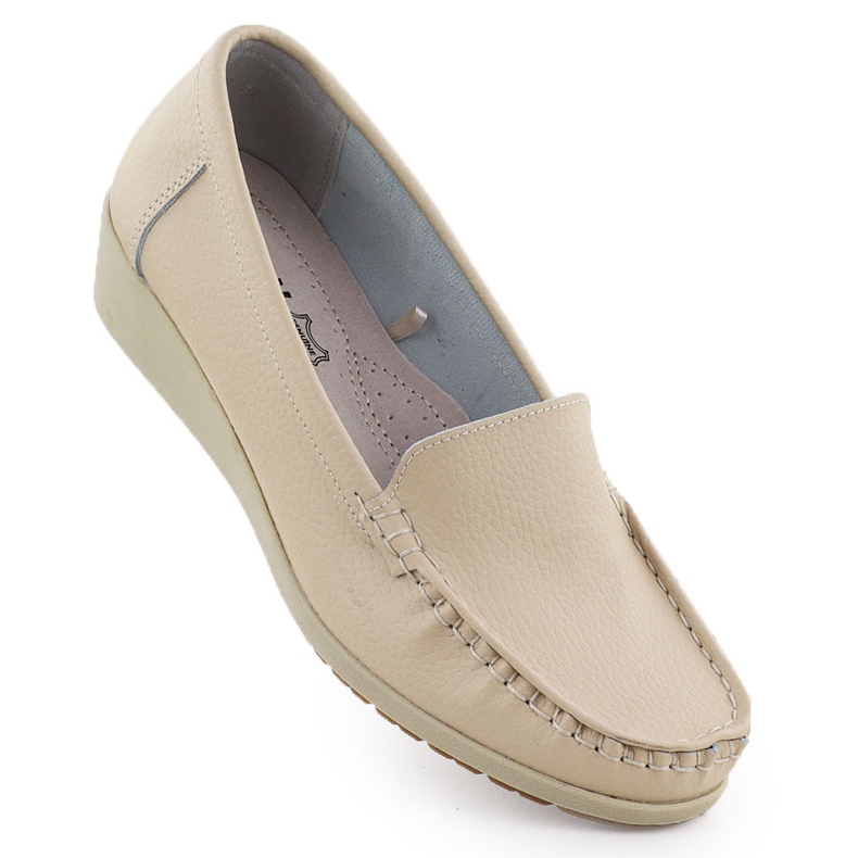 Plăcile din piele pentru femei pe altitudine bej sabatina jhy03