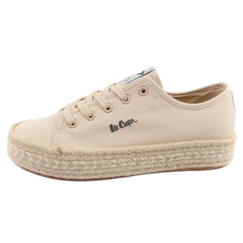 Lee Cooper LCW-25-44-3215L pantofi bej espadrilles