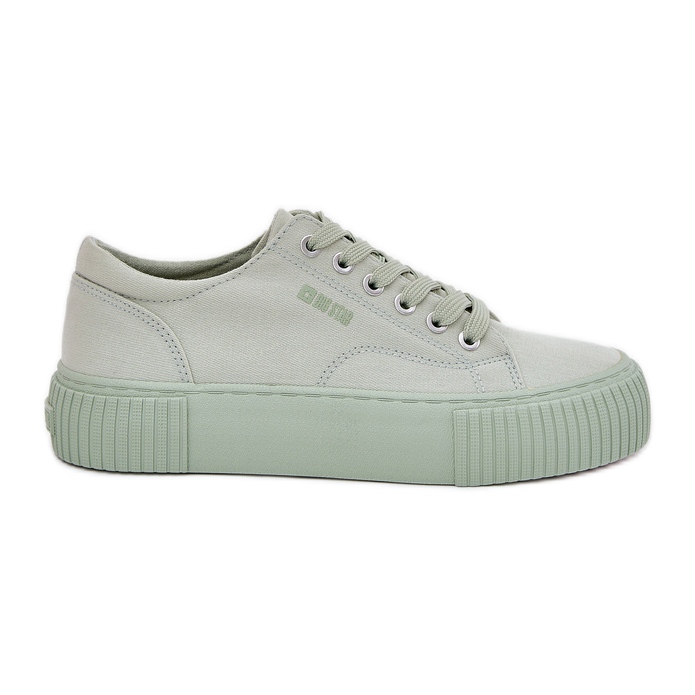 Material pentru femei adidași Big Star RR274408 Green verde