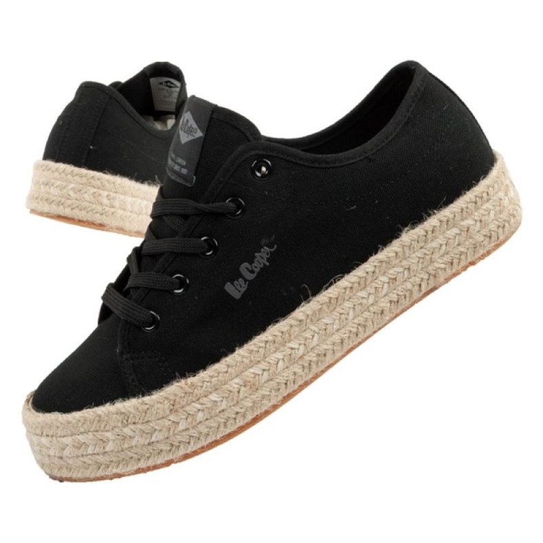 Pantofi Lee Cooper Espadrilles pentru femei LCW-25-44-3216L Negru