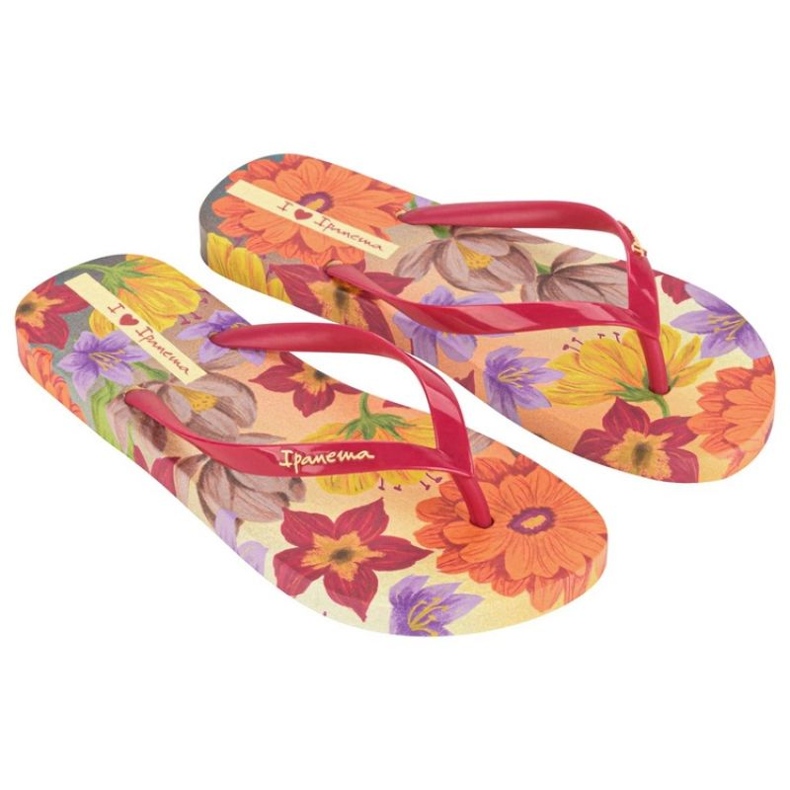 IPANEMA FLIP -FLOPS Verao Tropical FEM 27197 BB263 roșu