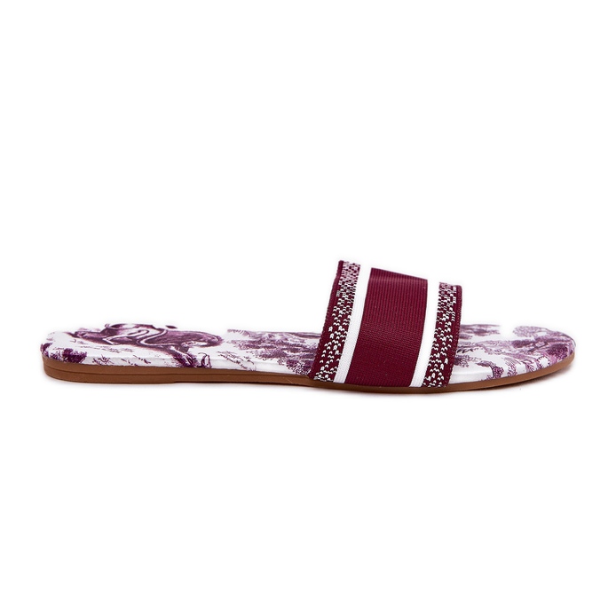 Patrouchate Patrouch Flat Women Burgundy Papkers roșu