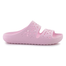 CROCS Classic Floral Detout Sandal 210966-6W roz