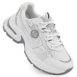 Pantofi sport pentru femei White Big Star RR274A191 alb Pantofi sport pentru femei White Big Star RR274A191 alb