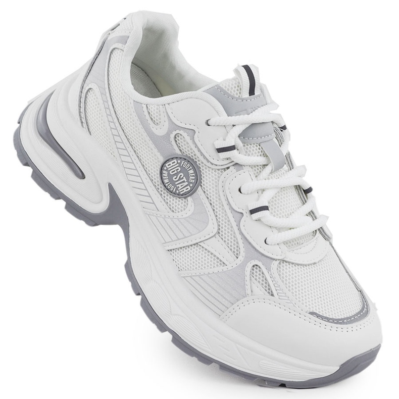 Pantofi sport pentru femei White Big Star RR274A191 alb