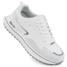Pantofi sport pentru femei White Big Star RR274A213 alb Pantofi sport pentru femei White Big Star RR274A213 alb