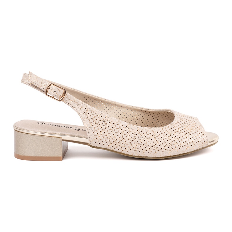 Goodin Sandale deschise cu degetele joase bej