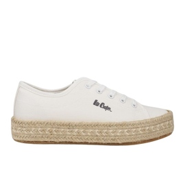 Pantofi pentru femei Espadrilles Lee Cooper LCW-25-44-3217LA alb Pantofi pentru femei Espadrilles Lee Cooper LCW-25-44-3217LA alb