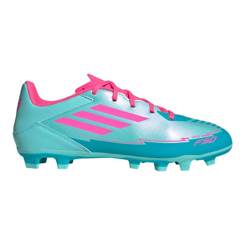 Adidas F50 Club FG/MG Messi IH0929 Pantofi de fotbal albastru