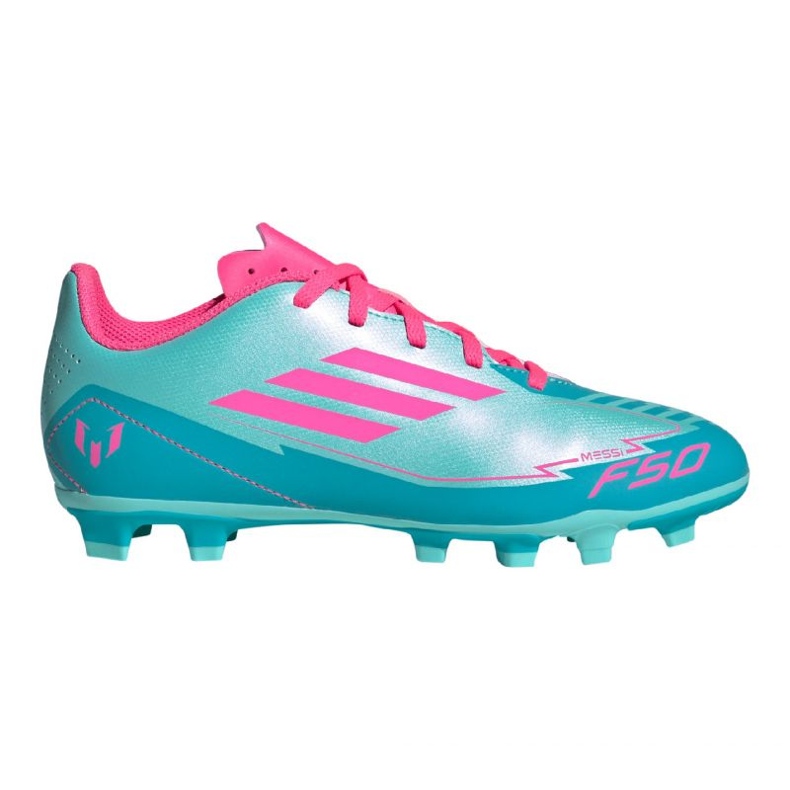 Adidas F50 Club FG/MG Messi IH0932 Pantofi de fotbal albastru