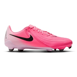 Nike Phantom GX II Academia FG/MG FD6723-600 Pantofi de fotbal roz Nike Phantom GX II Academia FG/MG FD6723-600 Pantofi de fotbal roz