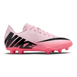 Nike Mercurial Vapor 15 Club FG/MG JR DJ5958-601 Pantofi de fotbal roz Nike Mercurial Vapor 15 Club FG/MG JR DJ5958-601 Pantofi de fotbal roz