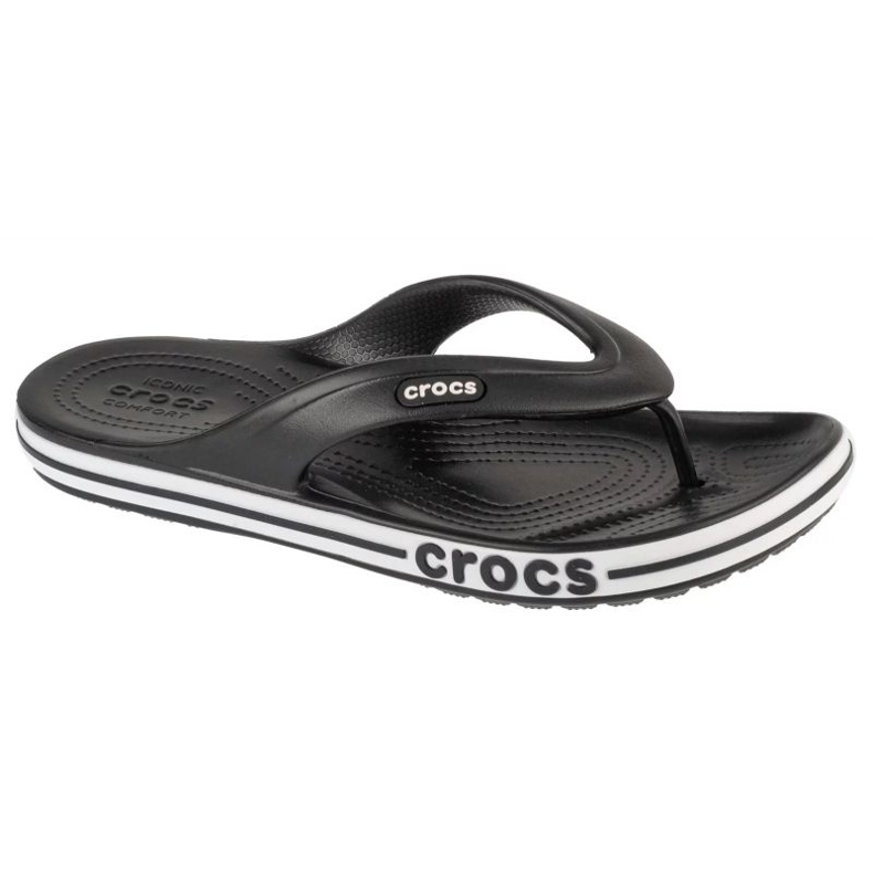 Crocs Bayaband Flip 205393-066 Negru Crocs Bayaband Flip 205393-066 Negru