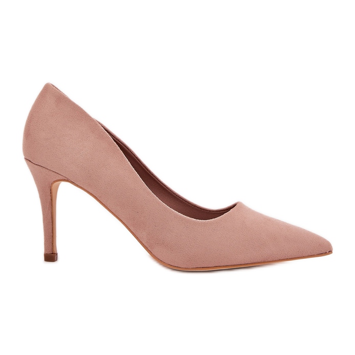 Eco Heels Suede Kaki bej