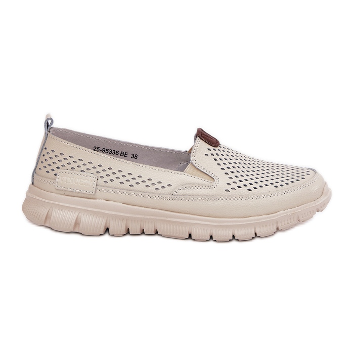 Openwork Vinceza 95336 Balerine naturale bej