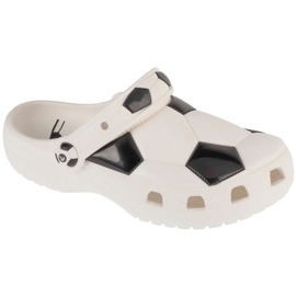 CROCS Classic Soccer Ball Ball 210157-103 Flip-Flops alb