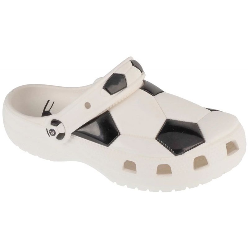 CROCS Classic Soccer Ball Ball 210157-103 Flip-Flops alb