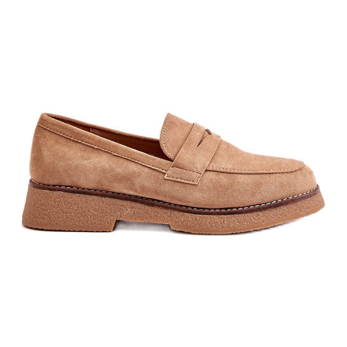 Bellucci Plăcile clasice pentru femei cu Eco Suede Beige bej Bellucci Plăcile clasice pentru femei cu Eco Suede Beige bej