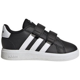 Pantofi Adidas Grand Court 2.0 Hook and Loop GW6523 negru Pantofi Adidas Grand Court 2.0 Hook and Loop GW6523 negru