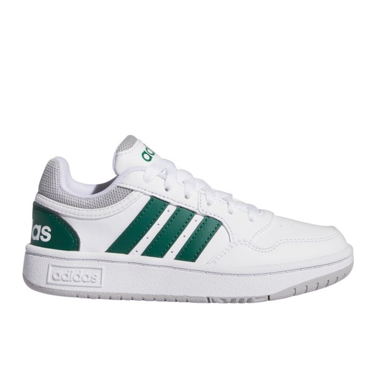 Adidas Hoops 3,0 K IG3830 Pantofi alb Adidas Hoops 3,0 K IG3830 Pantofi alb