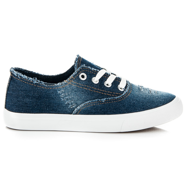 American Club Pantofi de denim albastru