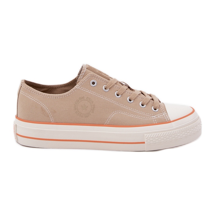 Adidași pentru bărbați pe Big Star RR174323 Platforma bej Adidași pentru bărbați pe Big Star RR174323 Platforma bej