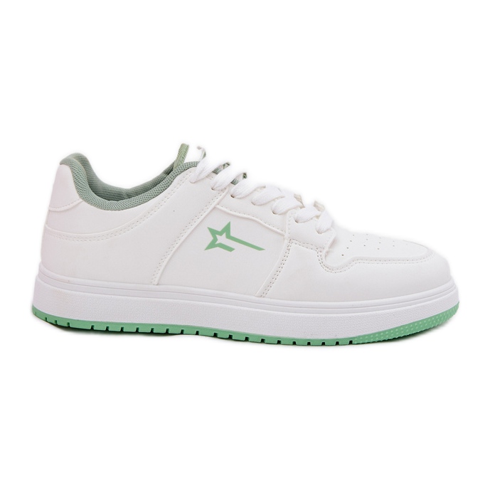 Adidași pentru femei Big Star RR274A246 Sistem alb Hi-Poly