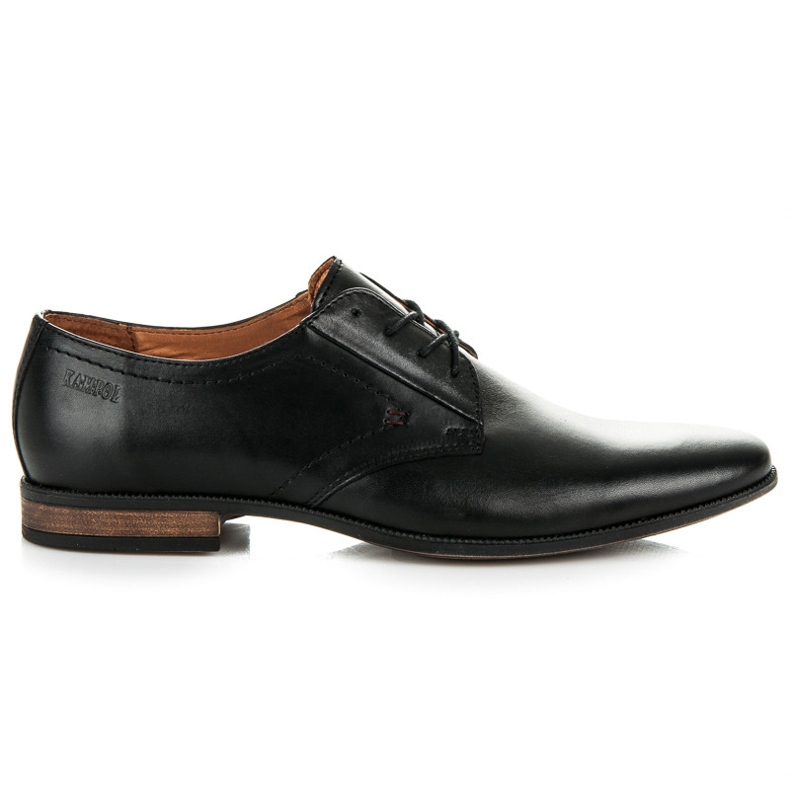 Kampol Pantofi de afaceri negru