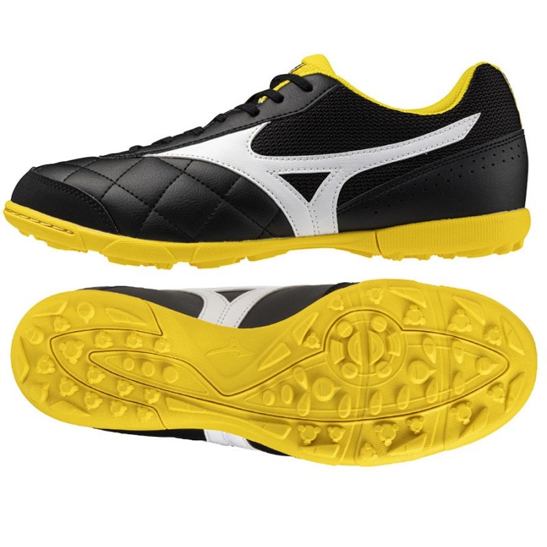 Pantofi de fotbal Mizuno Morelia Sala Club TF Q1GB251611 negru